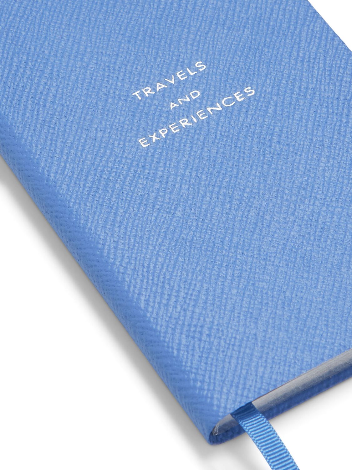 Smythson Travels And Experiences Panama Notebook Nile Blue