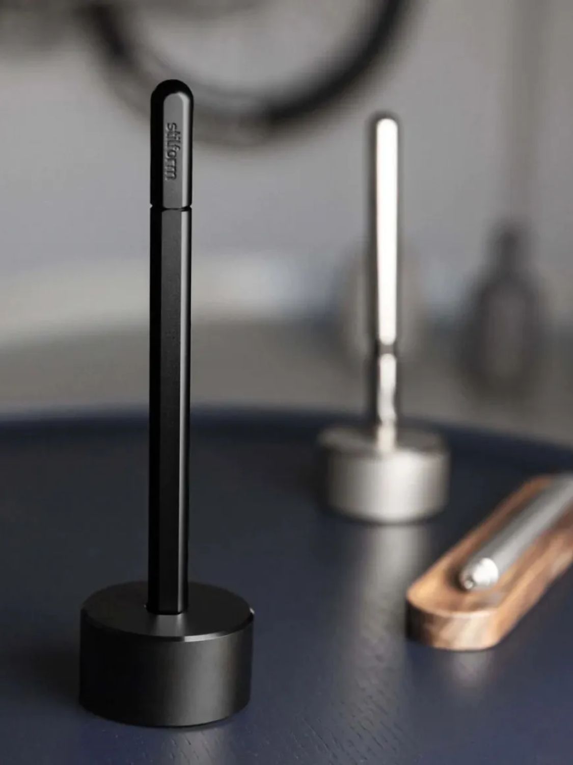 Stilform ARC Gel Pen Aluminium Warp Black