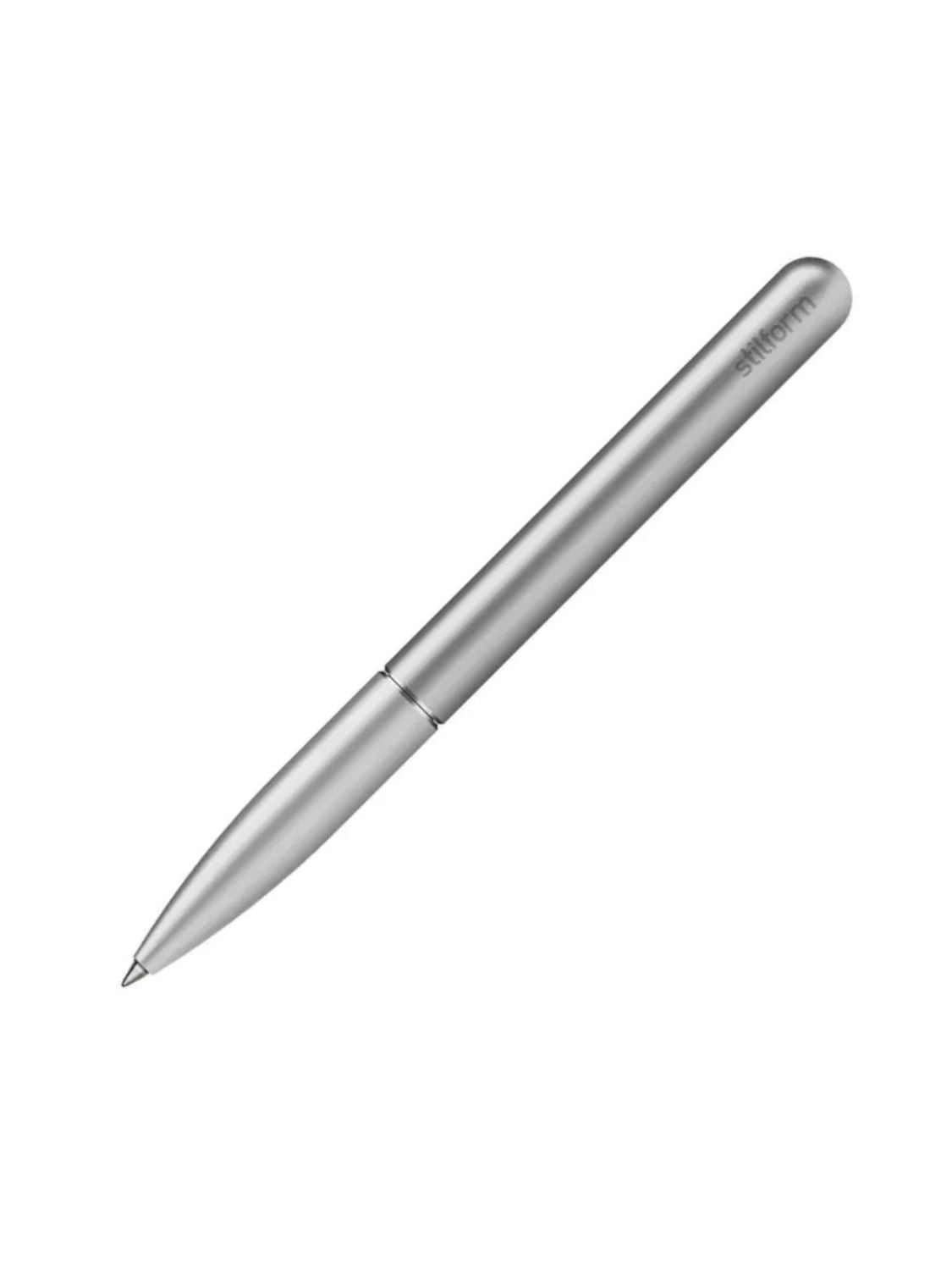 Stilform Ballpoint Pen Aluminium Comet Grey