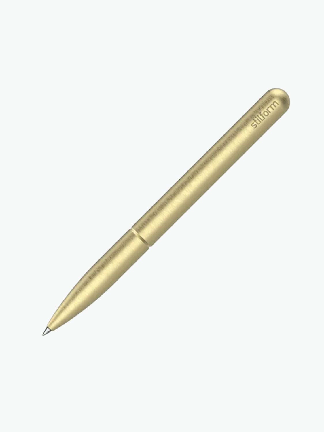 Stilform Ballpoint Pen Brass Brushed