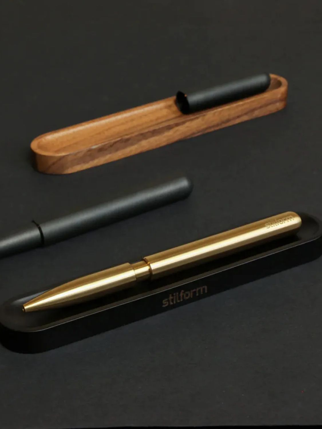 Stilform Ballpoint Pen Brass Brushed