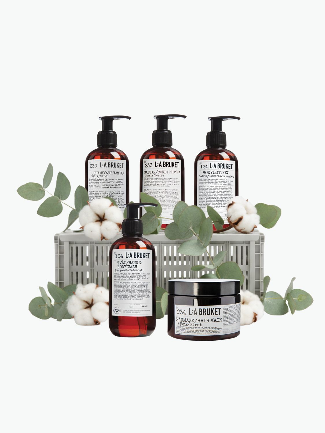 The Re-Usable Grey Hay Hamper – Five Items Included