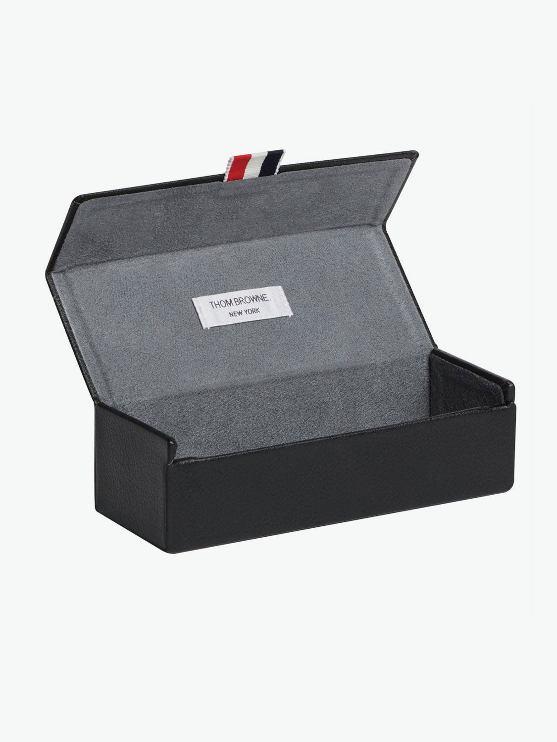 Thom Browne Black Iron And Silver Oval Optical Glasses | E