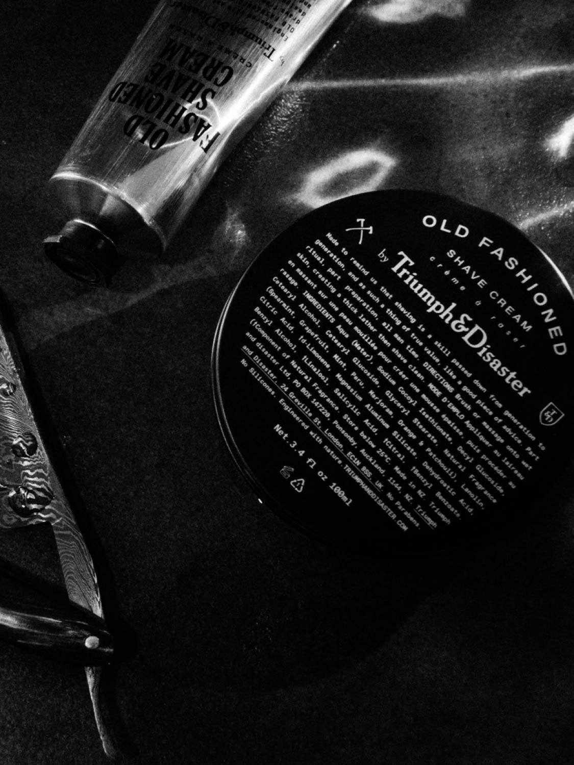 Triumph and Disaster Old Fashioned Shave Cream Jar