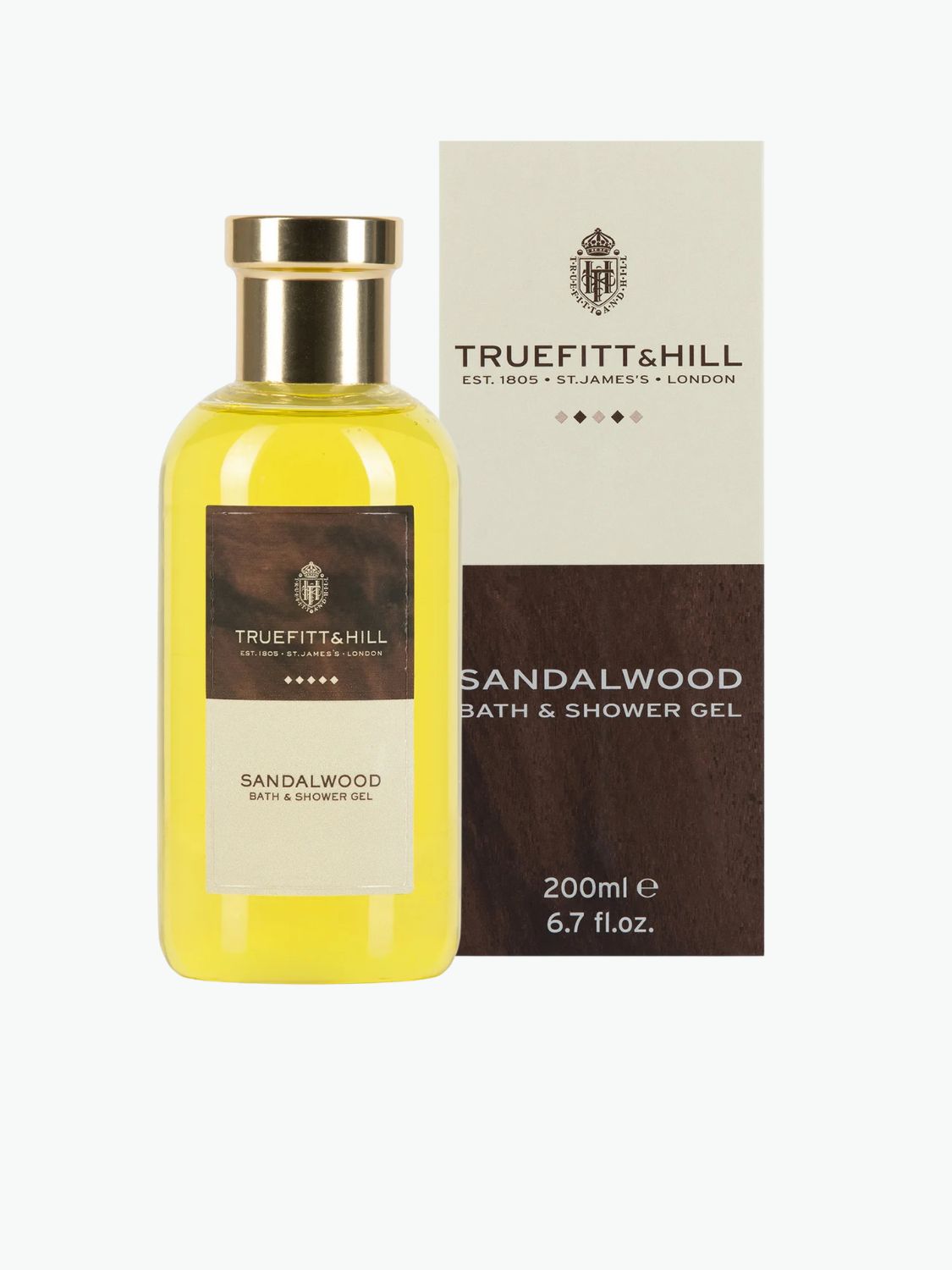 Truefitt and Hill Sandalwood Bath and Shower Gel