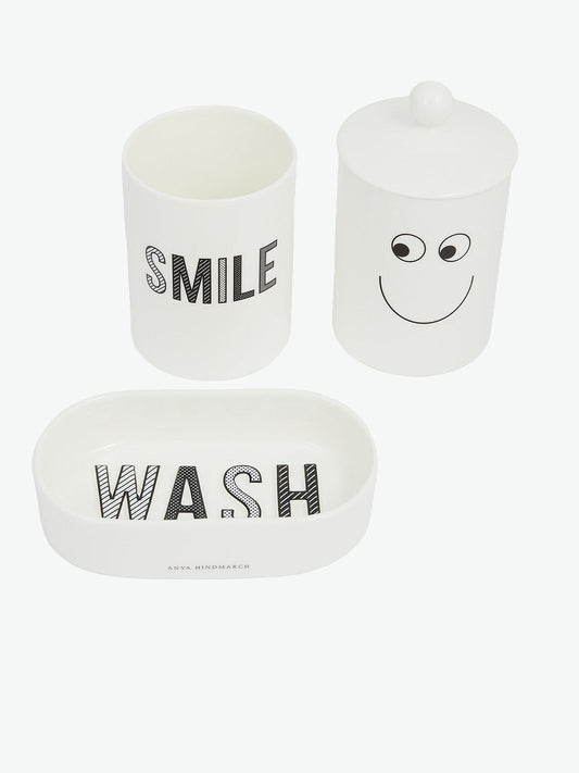 Anya Hindmarch Eyes Bathroom Set