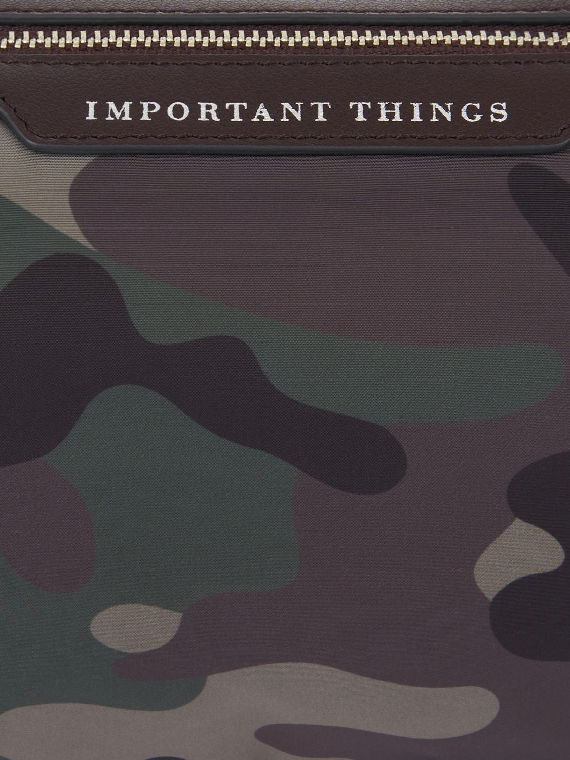 Anya Hindmarch Camouflage Important Things Pouch