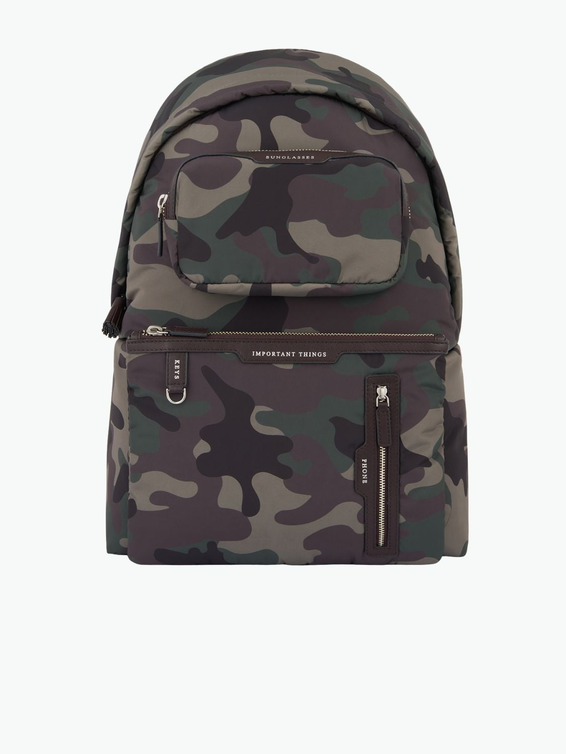 Anya Hindmarch Camouflage Multi Pocket Backpack