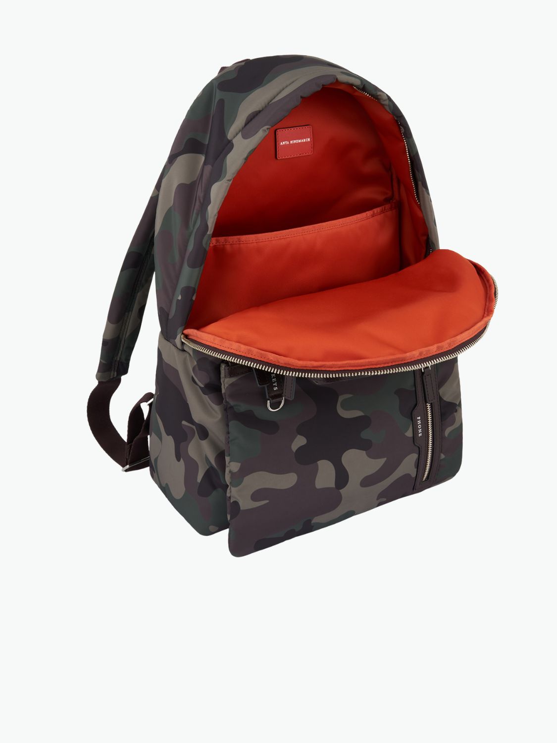 Anya Hindmarch Camouflage Multi Pocket Backpack