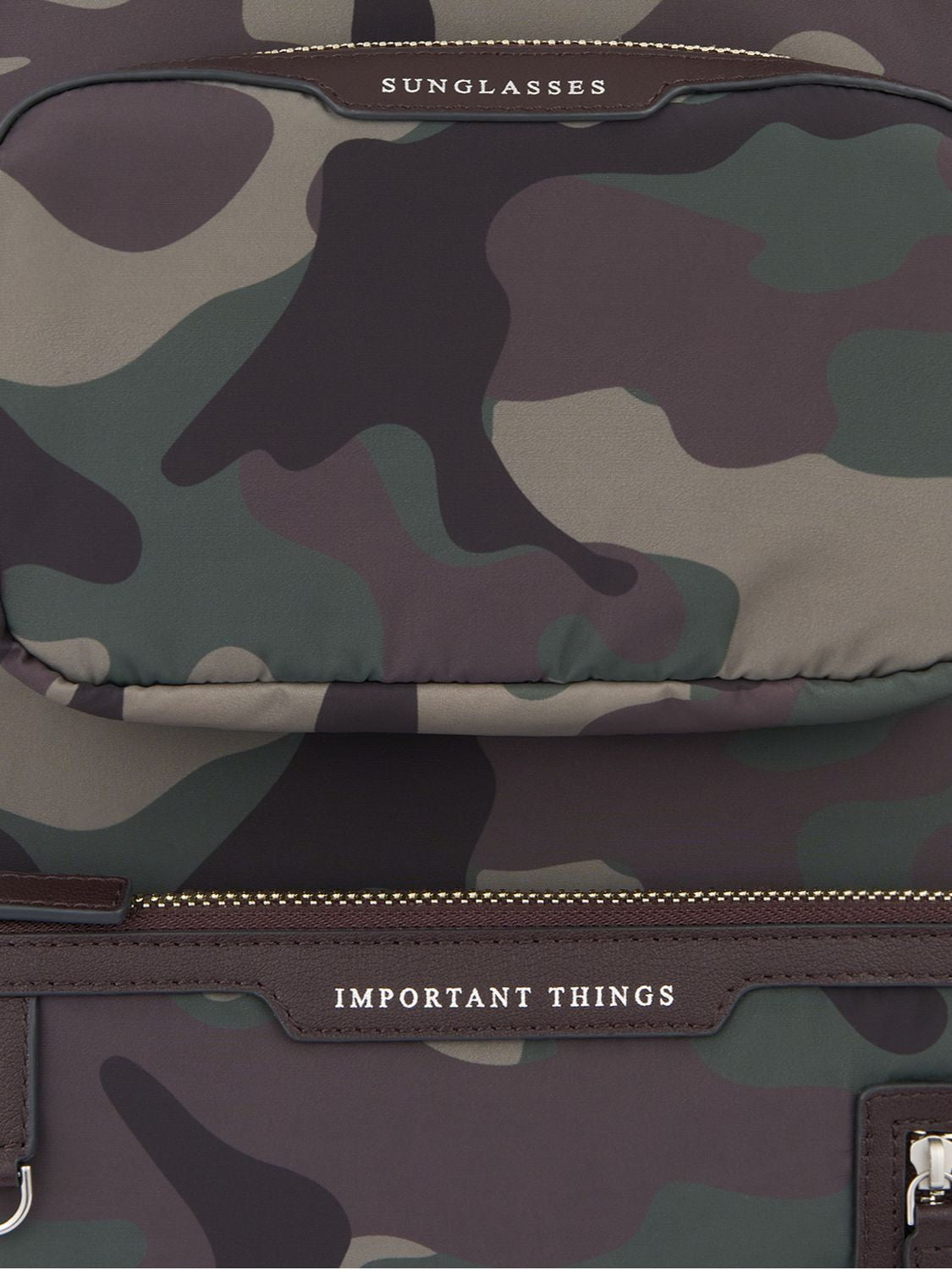 Anya Hindmarch Camouflage Multi Pocket Backpack