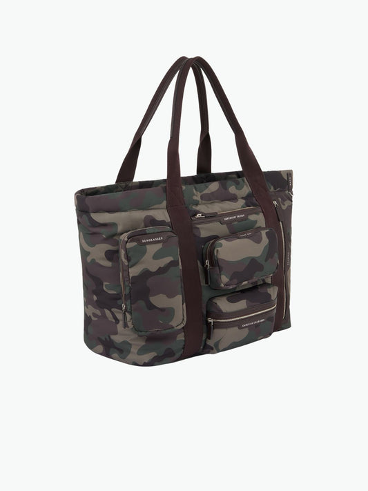 Anya Hindmarch Camouflage Multi Pocket Tote