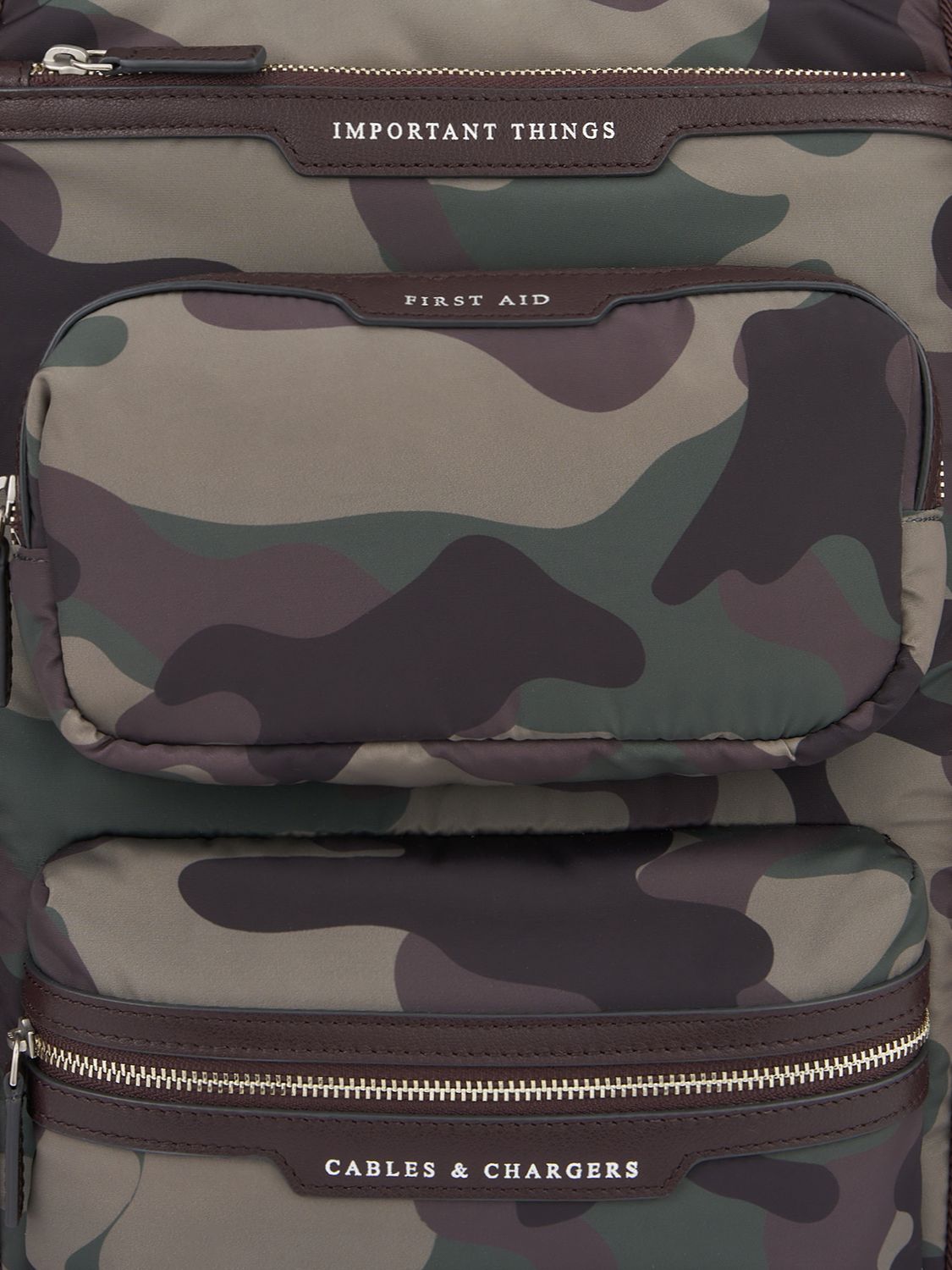 Anya Hindmarch Camouflage Multi Pocket Tote