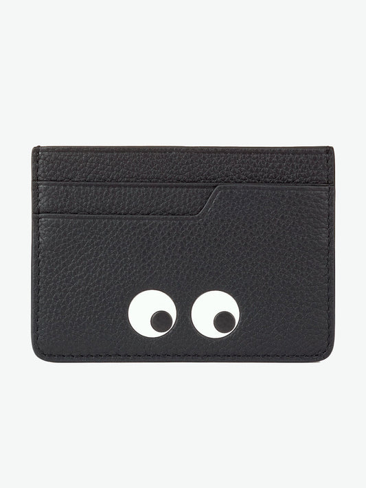 Anya Hindmarch Eyes Card Case Black