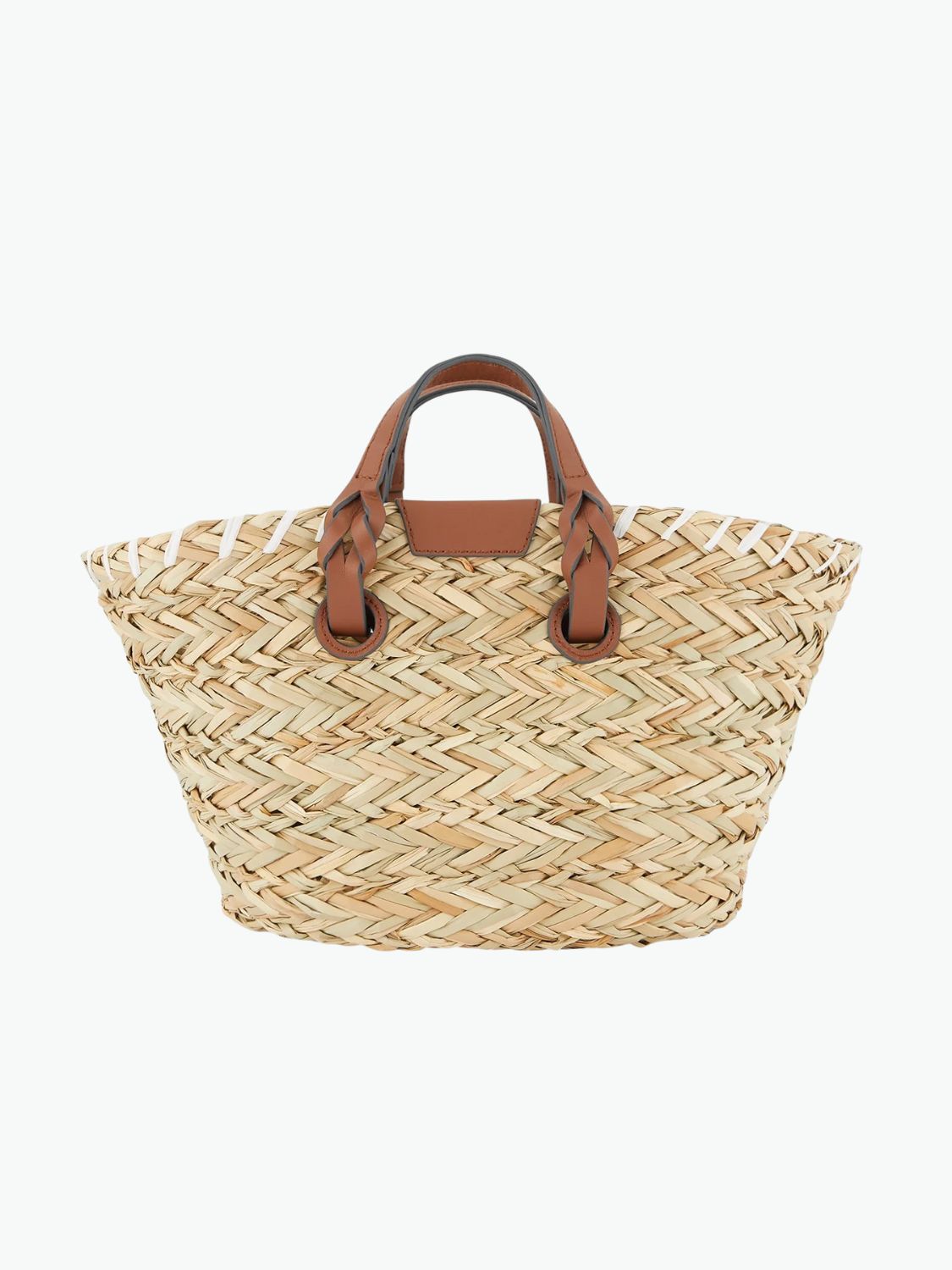 Anya Hindmarch Small Paper Eyes Basket Bag