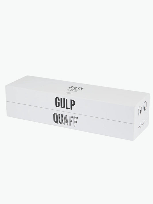 Anya Hindmarch Eyes Set of Four Duralex Glass Tumblers