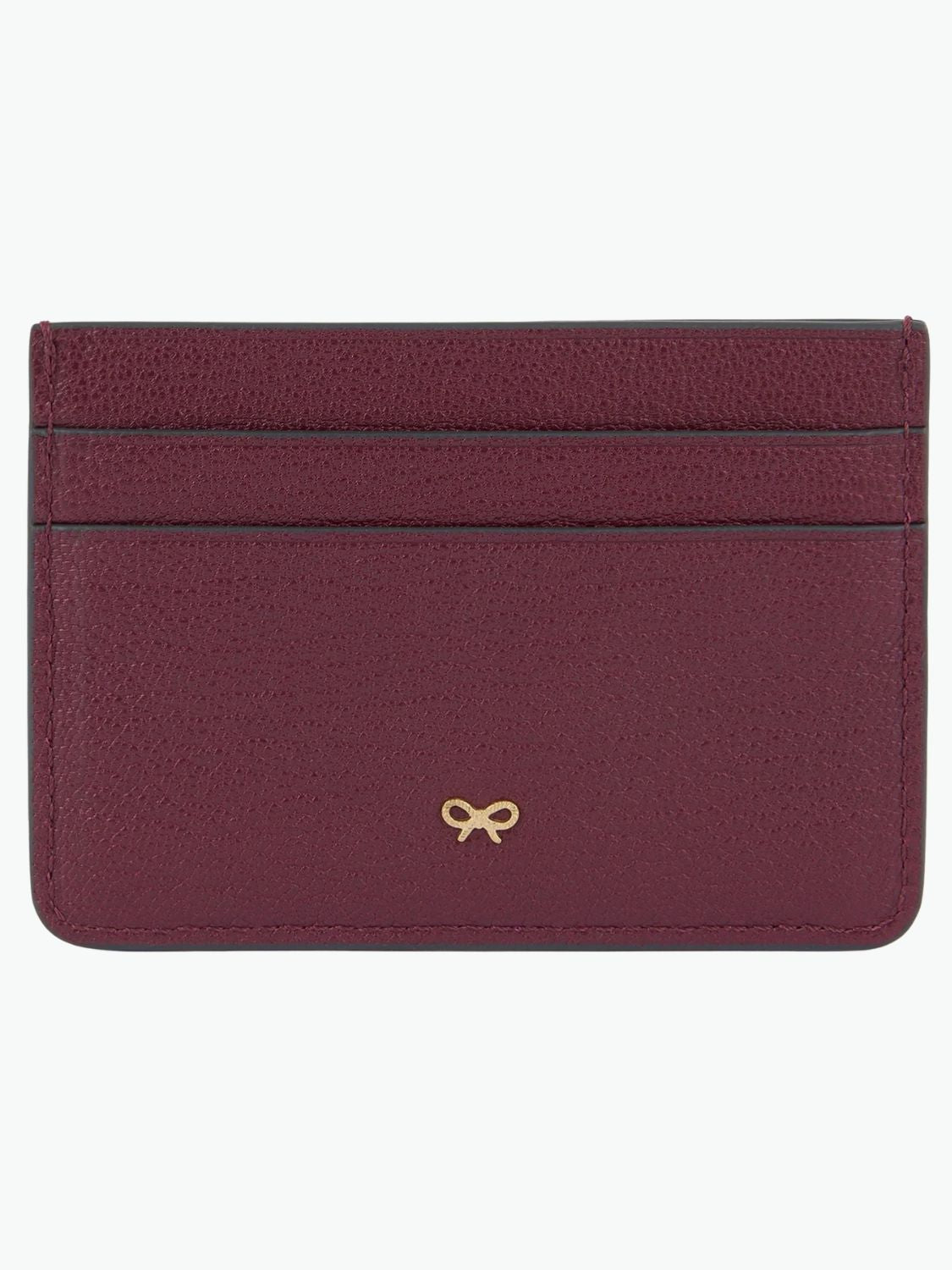 Anya Hindmarch Peeping Eyes Card Case Orchid Purple