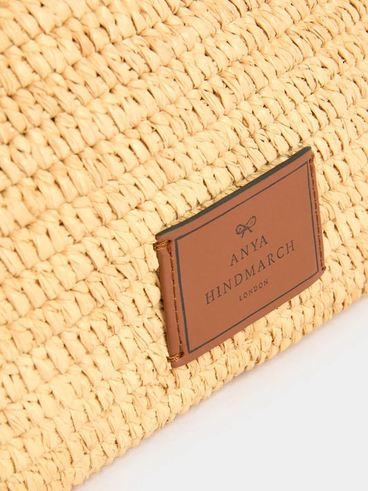 Τσάντα Tote Anya Hindmarch Raffia Eyes Tote