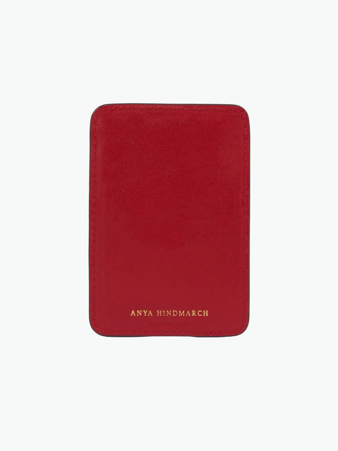 Anya Hindmarch Flying Goose Sriracha Magnetic Card Case