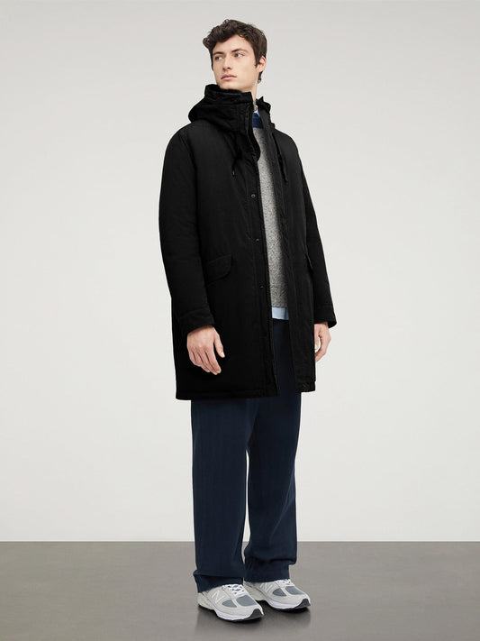 Aspesi Hooded Parka Black