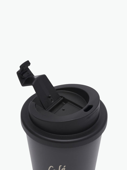 Maison Kitsune Cafe Kitsune Coffee Cup Tumbler Anthracite
