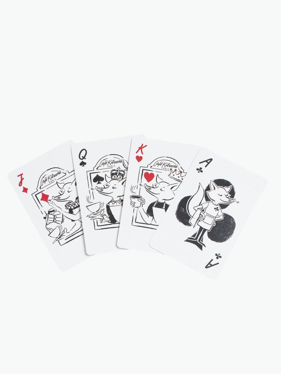 Maison Kitsune Cafe Kitsune Playing Cards