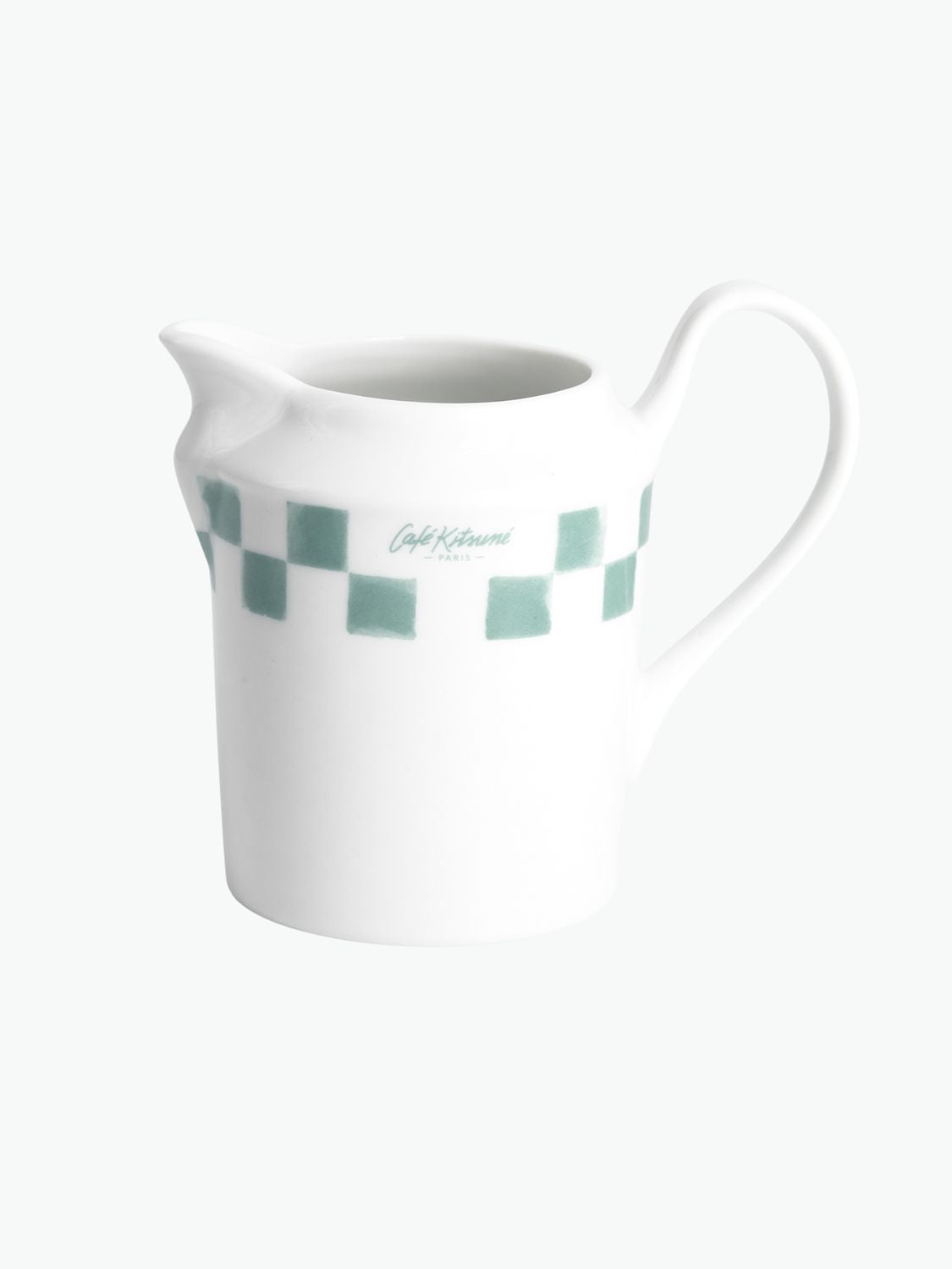 Maison Kitsune Cafe Kitsune Checkerboard Porcelain Milk Jug