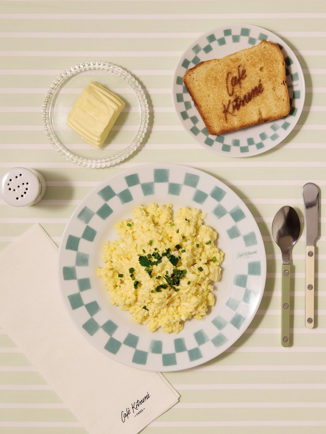 Maison Kitsune Cafe Kitsune x Sabre Bistrot Teaspoon