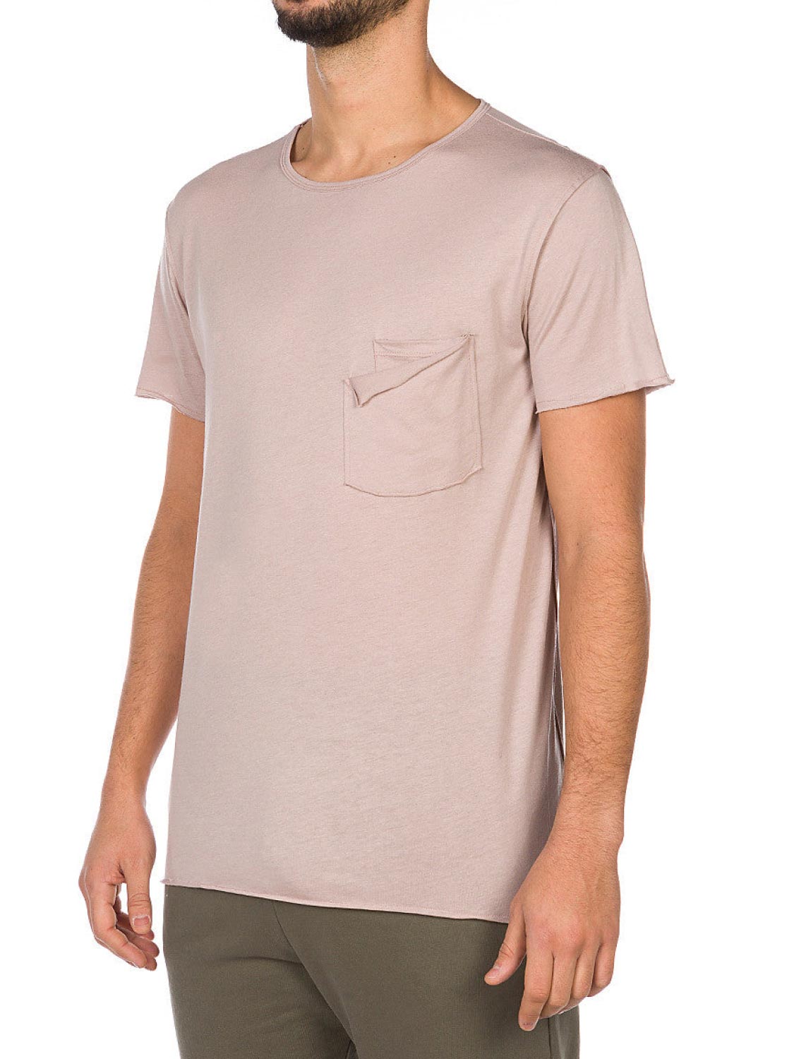 Envelope Crew Neck T-Shirt Powder | C