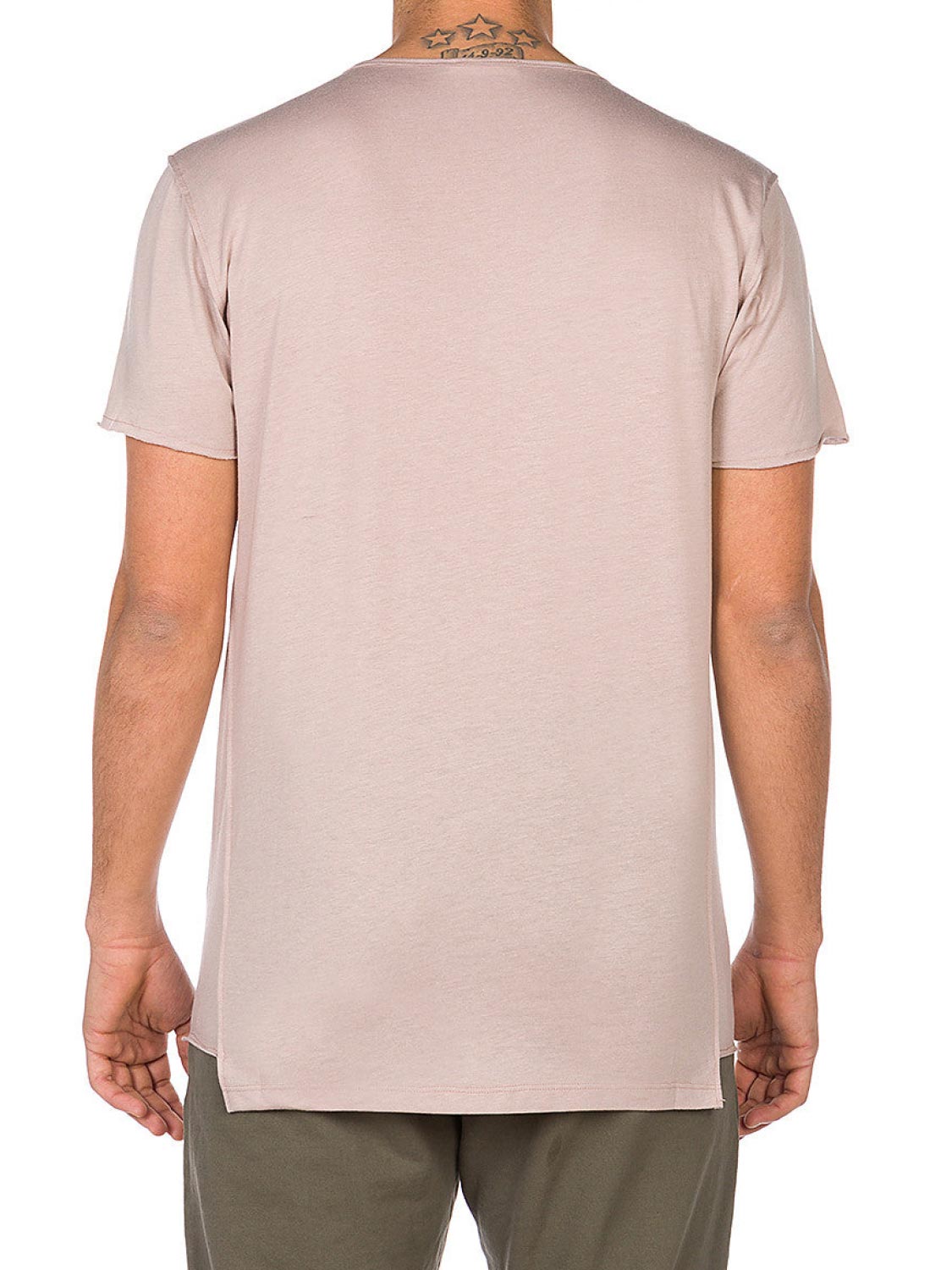 Envelope Crew Neck T-Shirt Powder | D