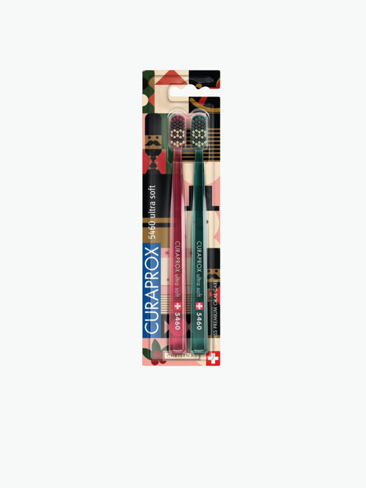 Curaprox Christmas Limited Edition DUO Toothbrushes