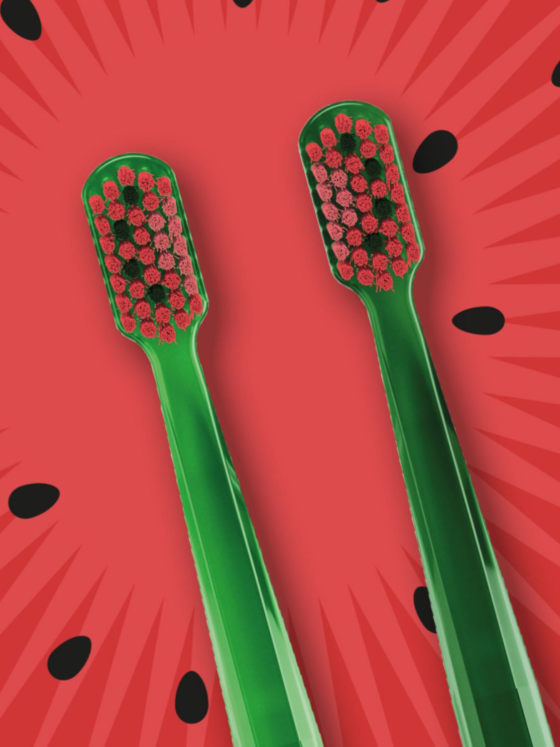 Curaprox CS 5460 Watermelon Edition DUO Toothbrush