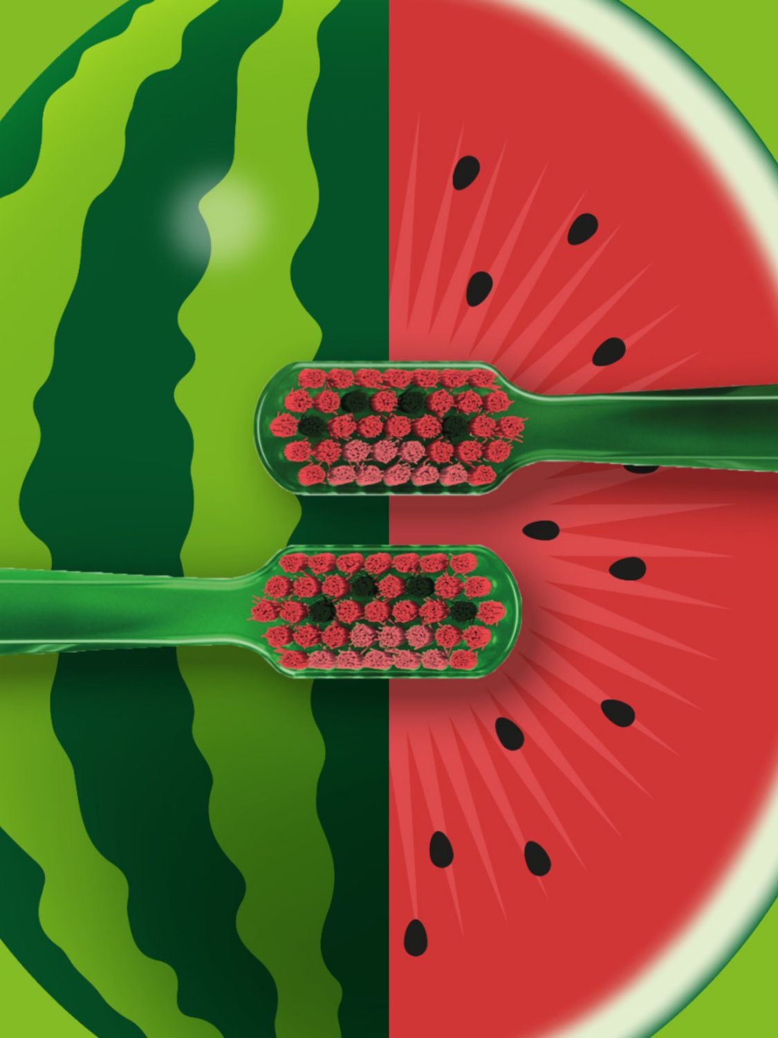 Curaprox CS 5460 Watermelon Edition DUO Toothbrush