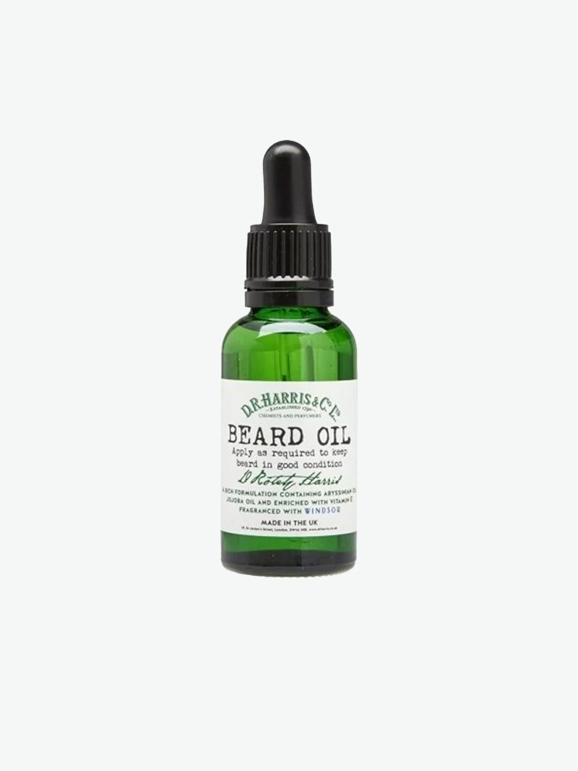 D R Harris Windsor Beard Oil