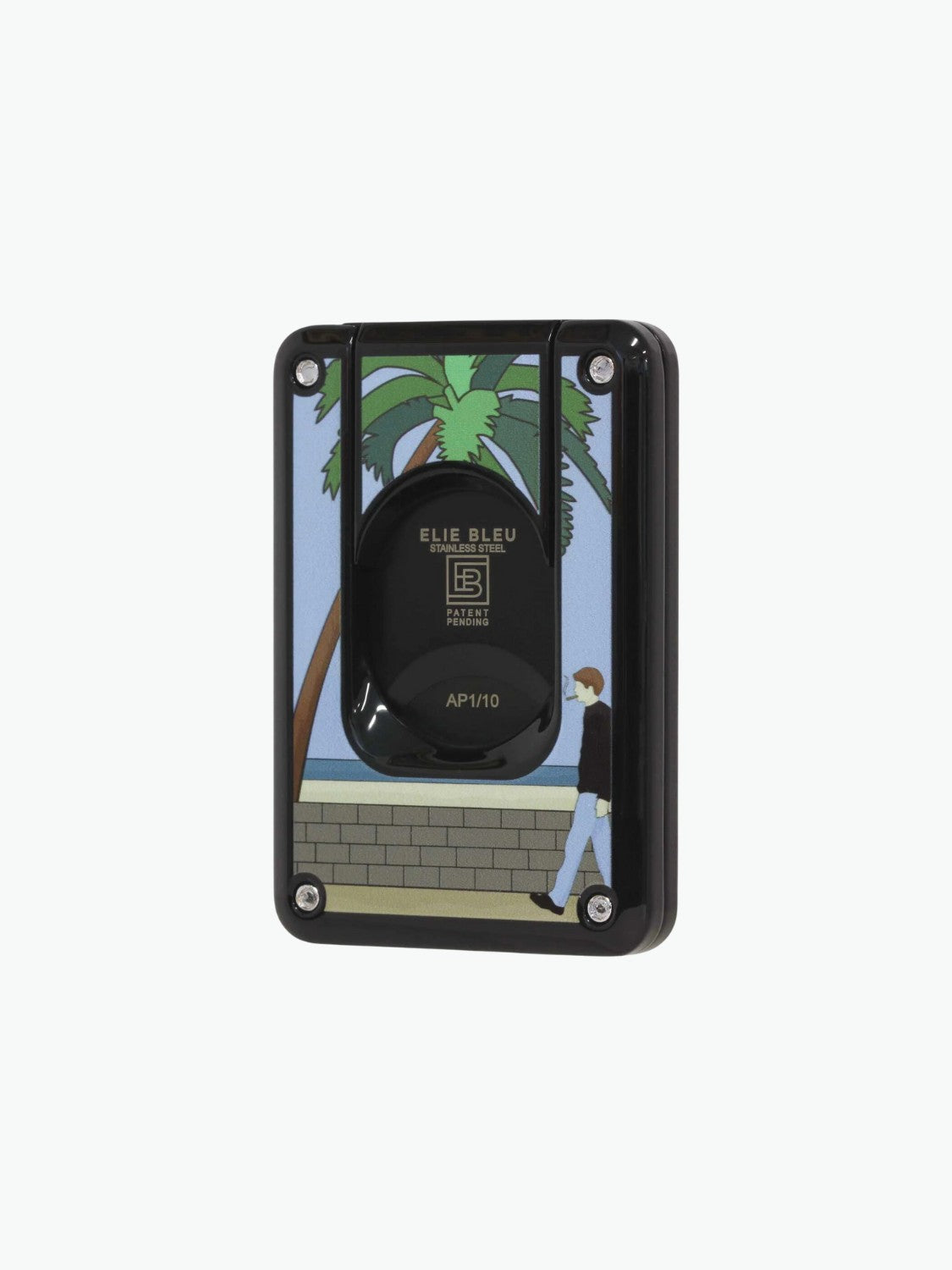 Elie Bleu Casa Cubana Black Double Blade Cigar Cutter