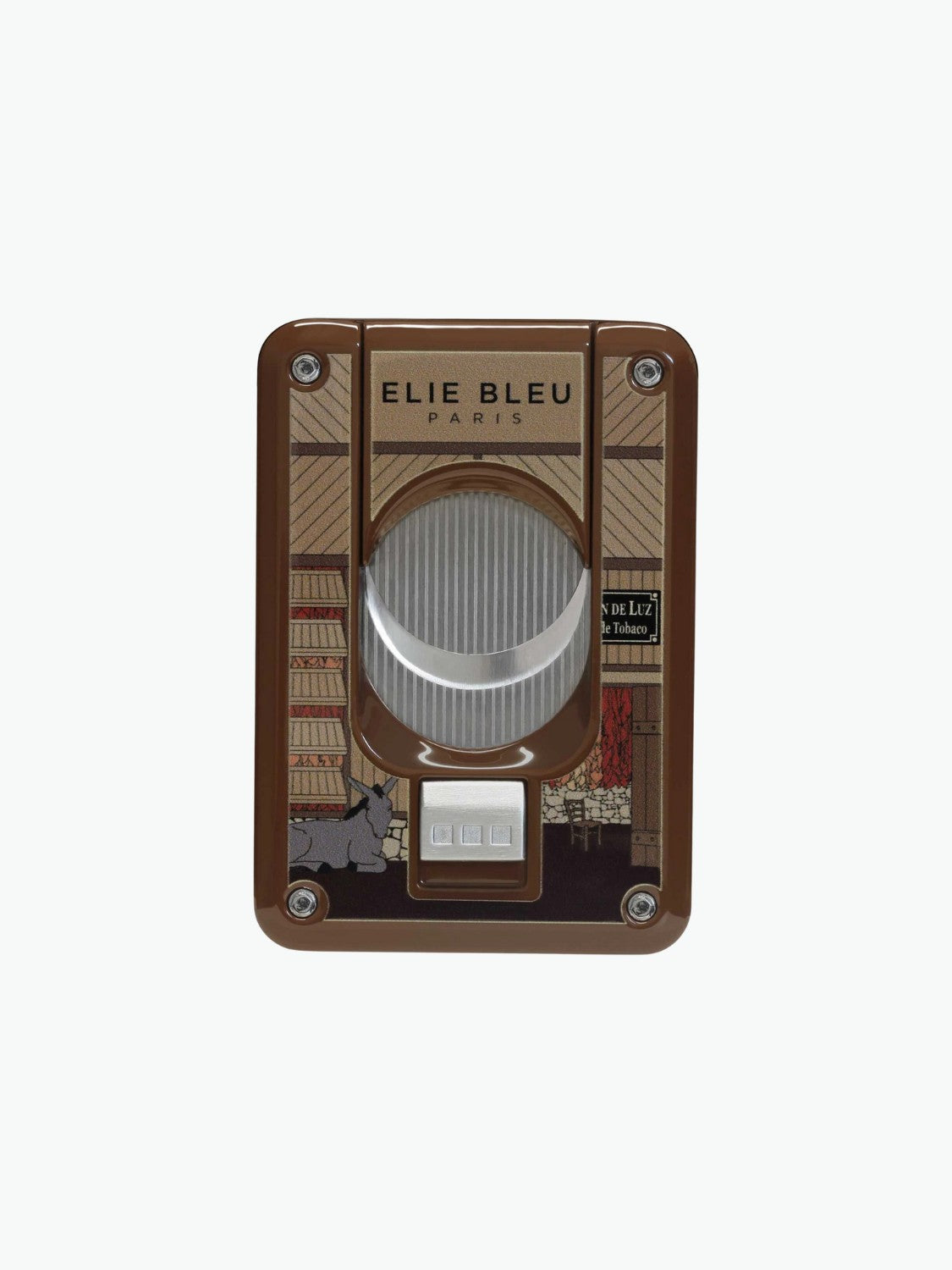 Elie Bleu Casa Cubana Secadero Double Blade Cigar Cutter