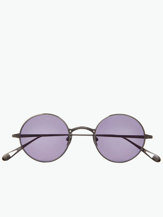 Garrett Leight GLCO X Ozzy Sun Sunglasses Pewter Semi-Flat Grape