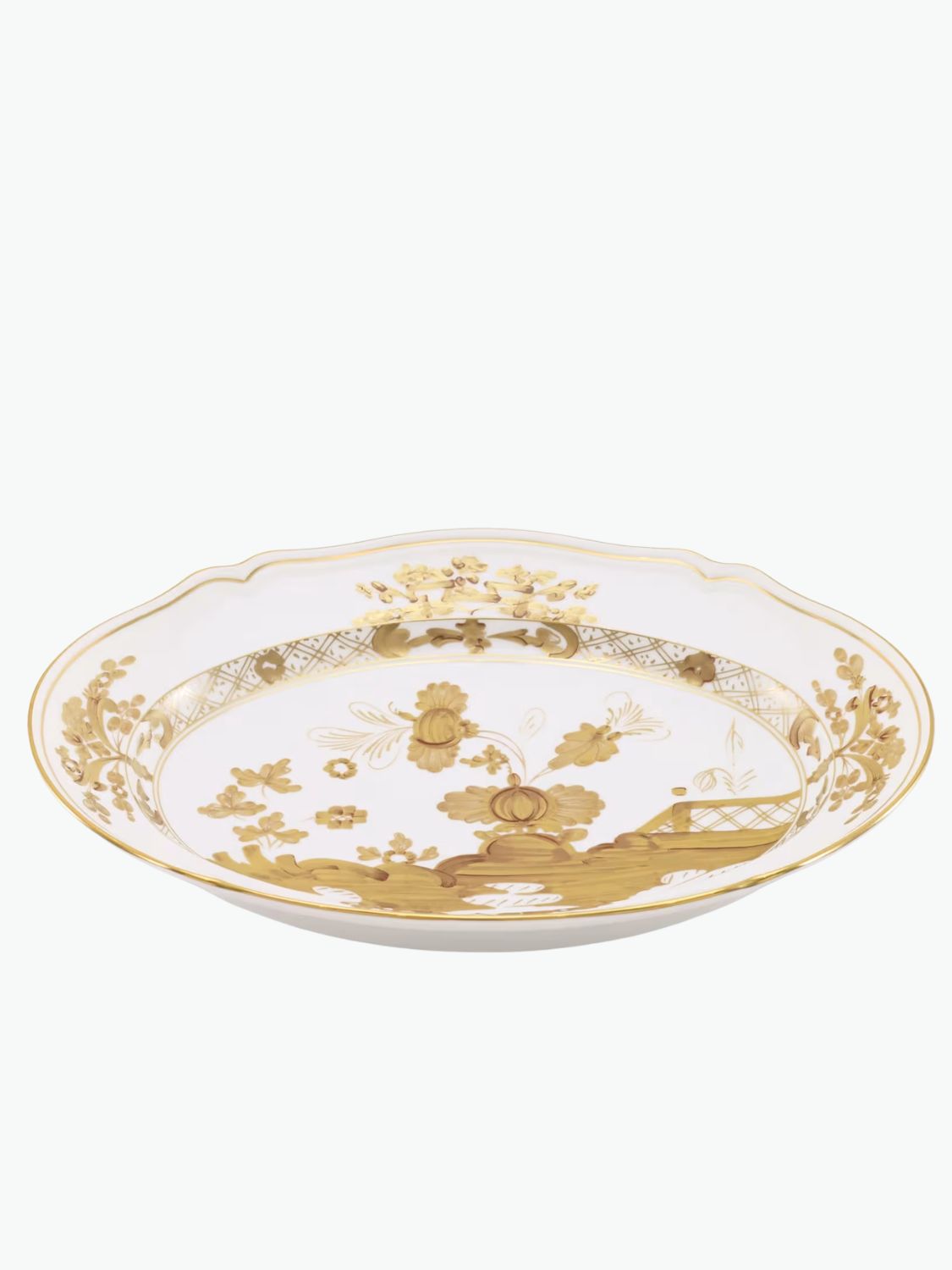 Ginori 1735 Large Oval Platter Oriente Italiano Aurum