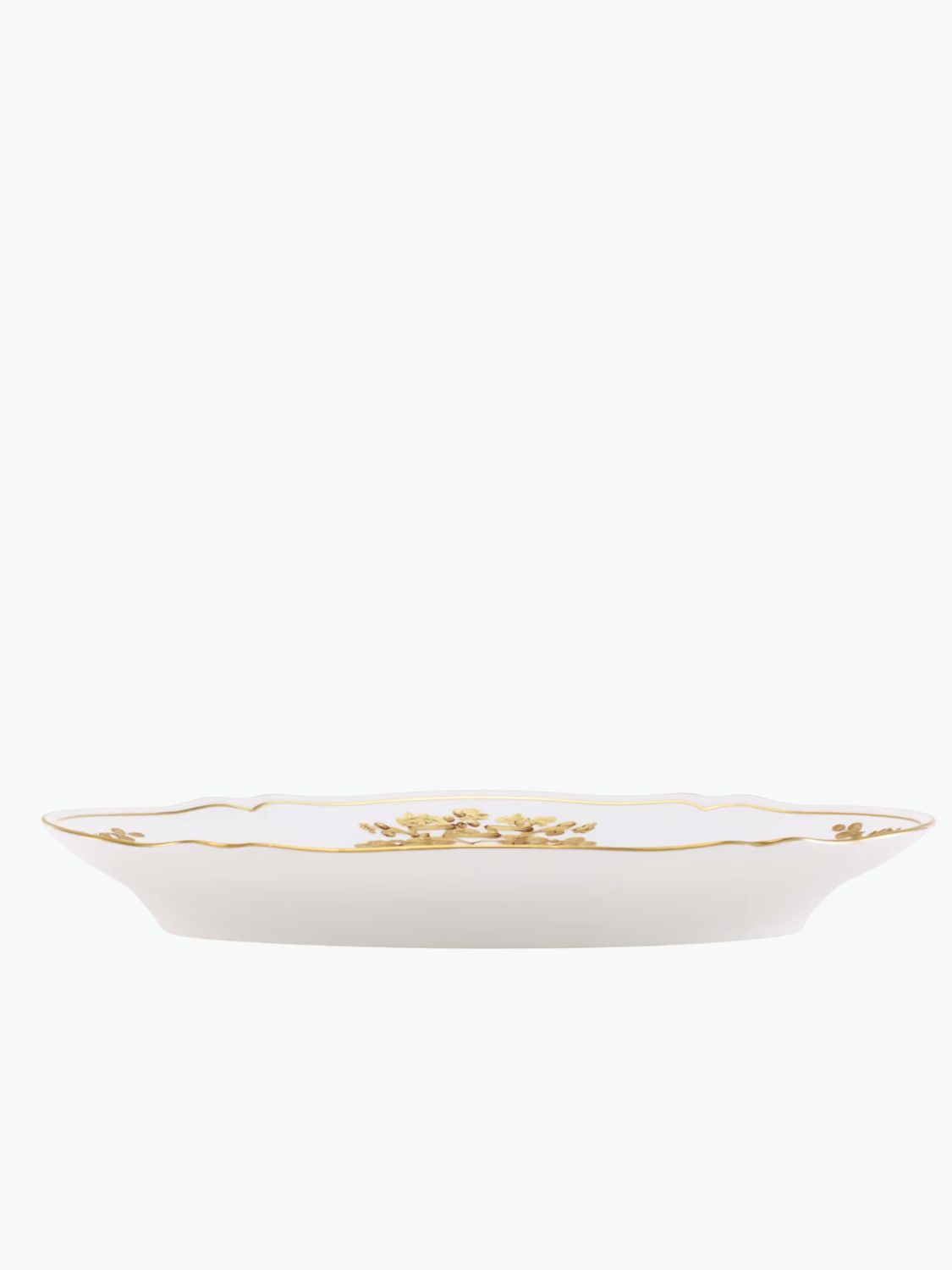Ginori 1735 Large Oval Platter Oriente Italiano Aurum