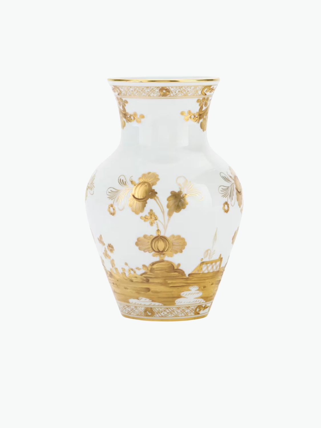 Ginori 1735 Ming Vase Oriente Italiano Aurum
