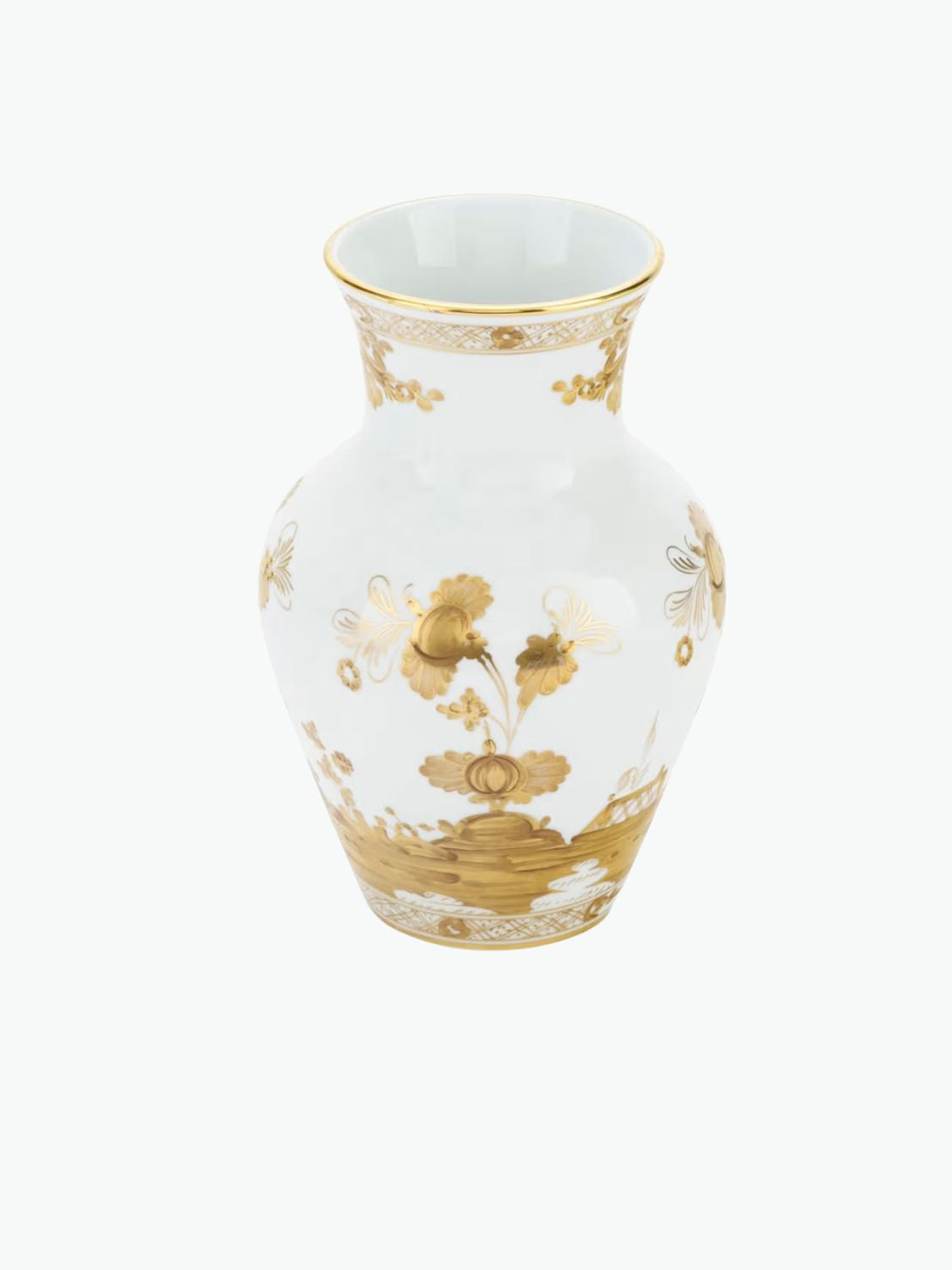 Ginori 1735 Ming Vase Oriente Italiano Aurum