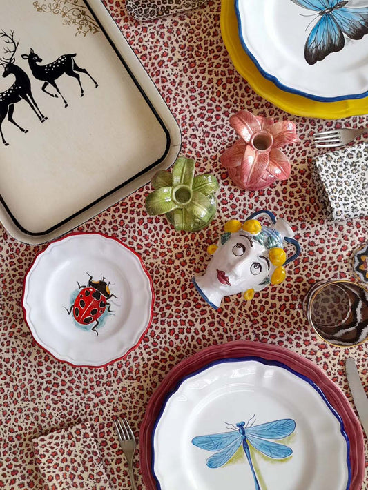 Δίσκος Les Ottomans Iron Tray Reindeers