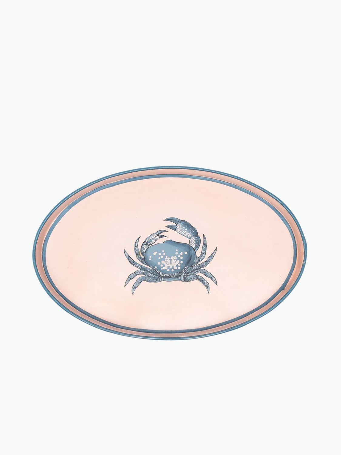 Δίσκος Les Ottomans Crab Hand-Painted Tray