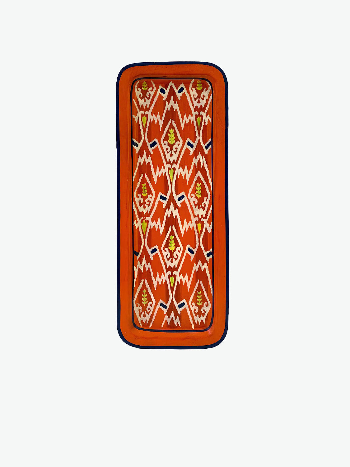 Δίσκος Les Ottomans Iron Tray Ikat Red