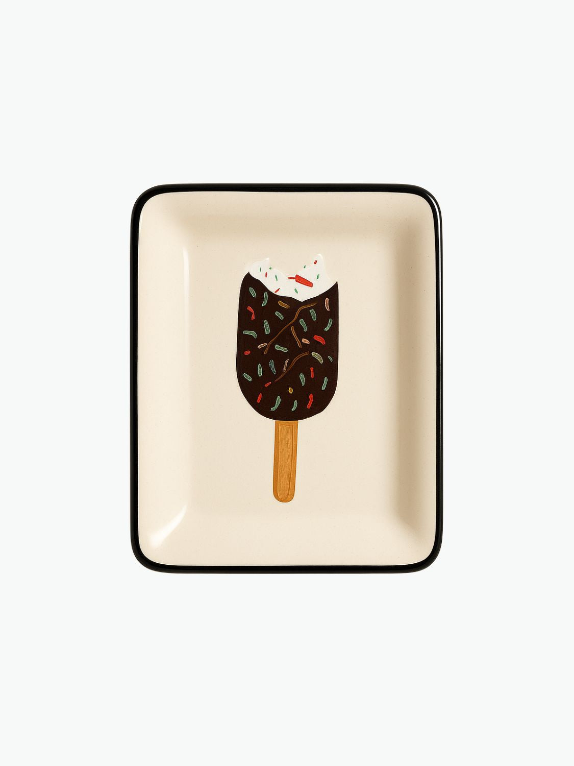 Δίσκος Les Ottomans Ice Cream Hand-Painted Change Tray