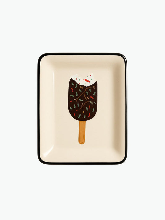 Δίσκος Les Ottomans Ice Cream Hand-Painted Change Tray
