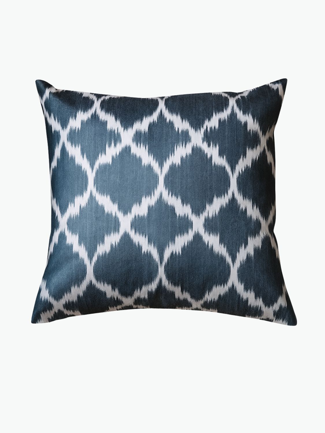 Μαξιλάρι Les Ottomans Silk Velvet Cushion Cover Ikat Black