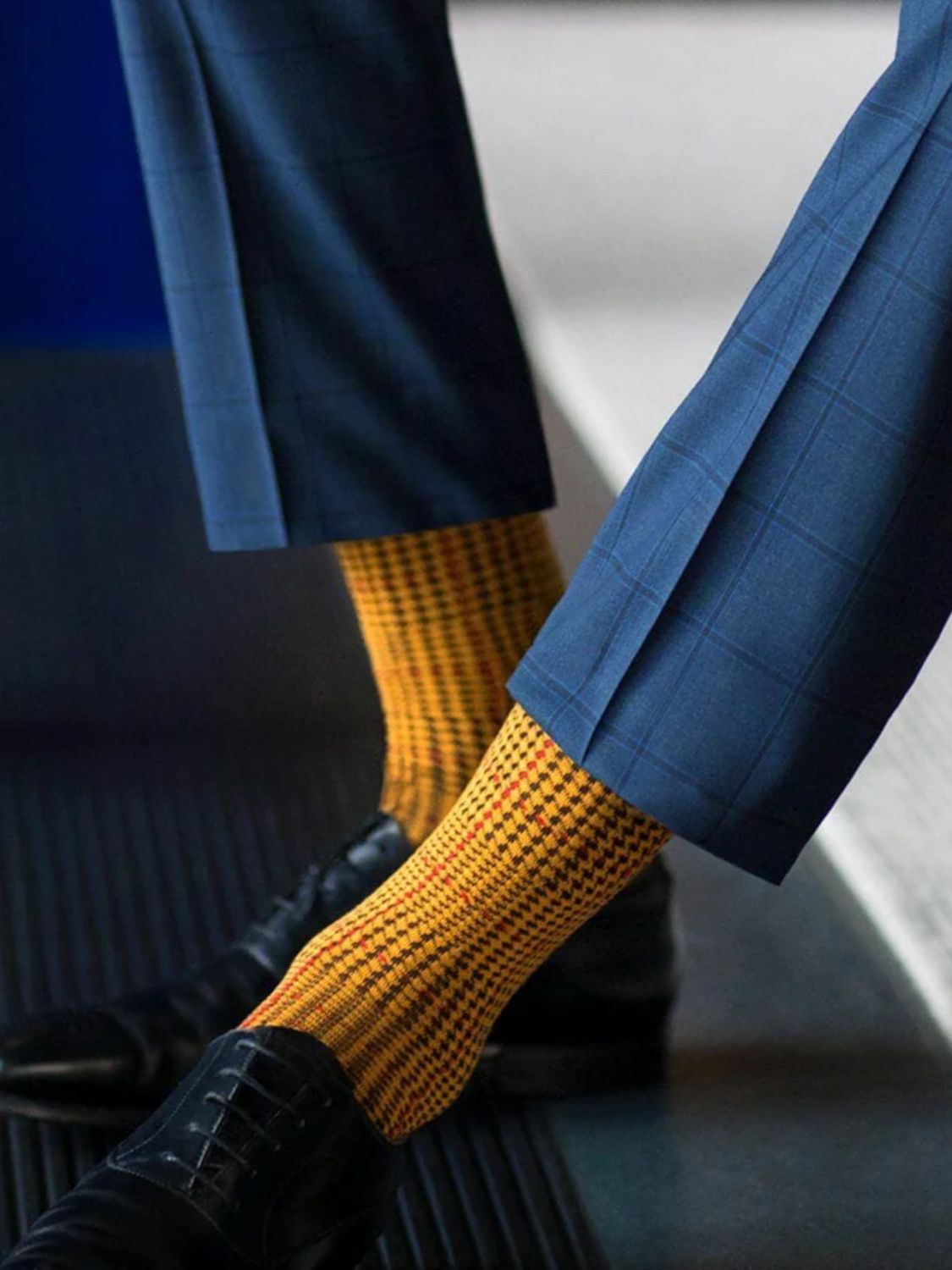 London Sock Co Ottaway Style Socks Mustard