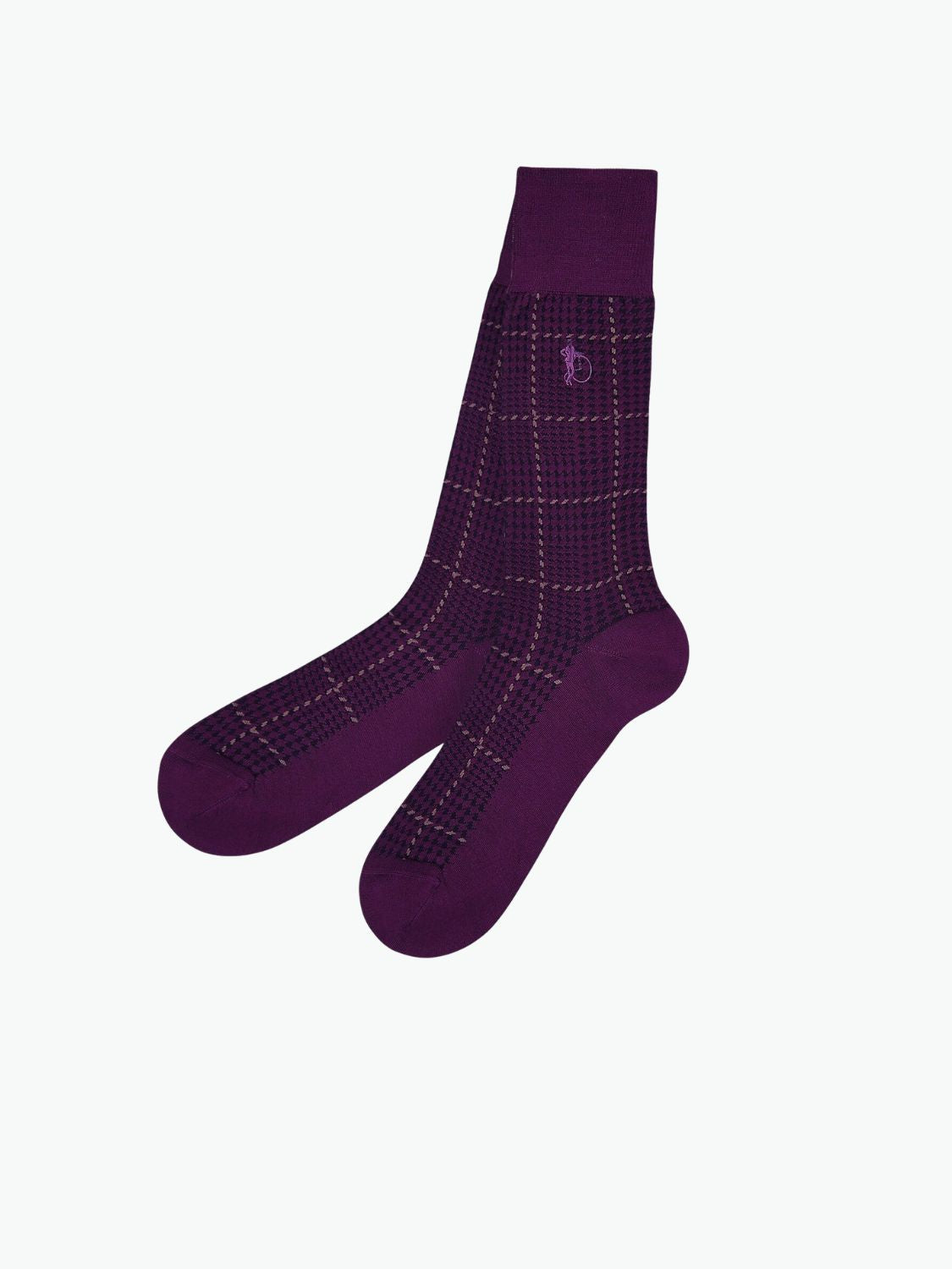 London Sock Co Ottaway Style Socks Purple