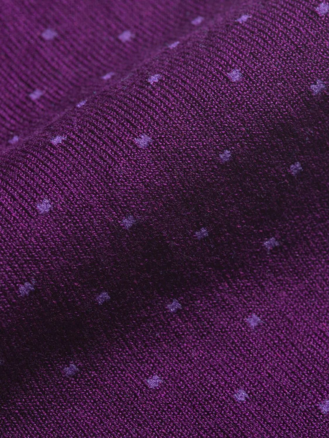 London Sock Co Spot of Style Socks Bordeaux