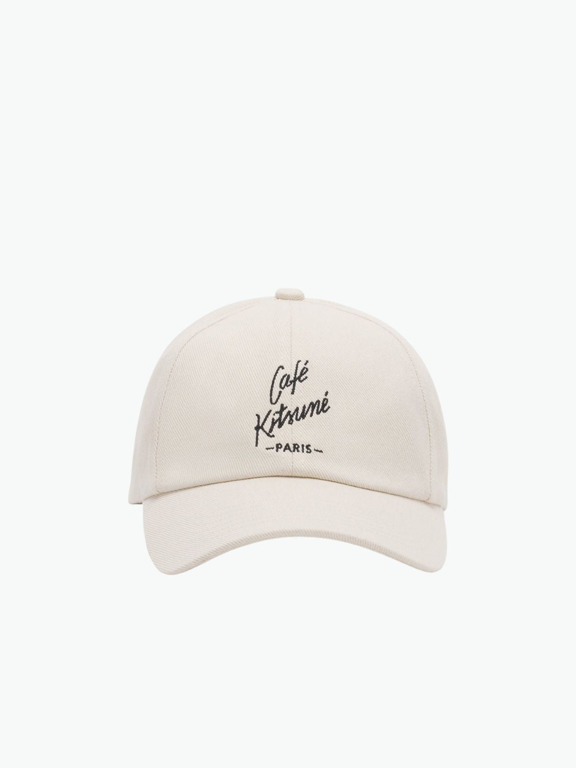 Maison Kitsune Cafe Kitsune Cap Hat Tapioca